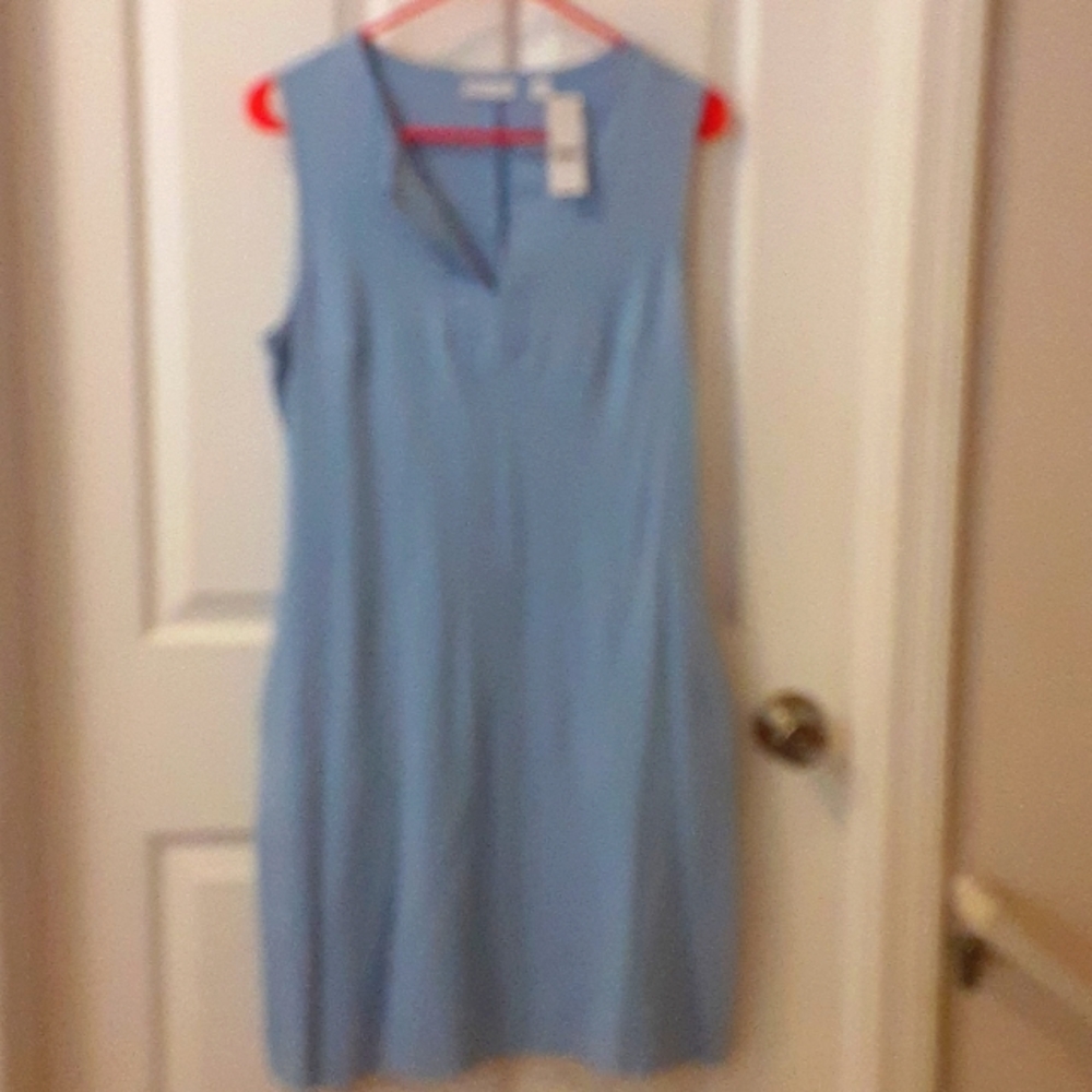 New NY & Company blue dress